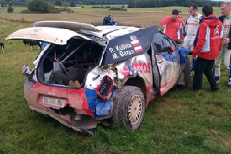 Robert Kubica cleared for ERC Rally Poland after big test crash