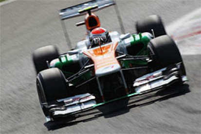 Italian GP: Adrian Sutil penalised for blocking Lewis Hamilton