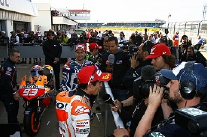 Silverstone MotoGP: Marc Marquez insists Jorge Lorenzo is favourite