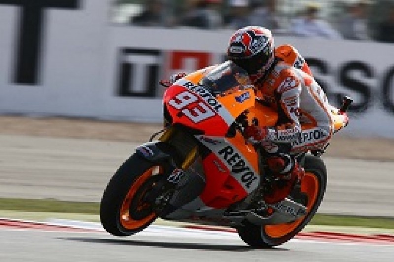 Silverstone MotoGP: Marc Marquez denies Jorge Lorenzo pole