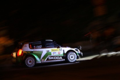 Zlin ERC: Jan Kopecky in charge after Friday evening superspecial