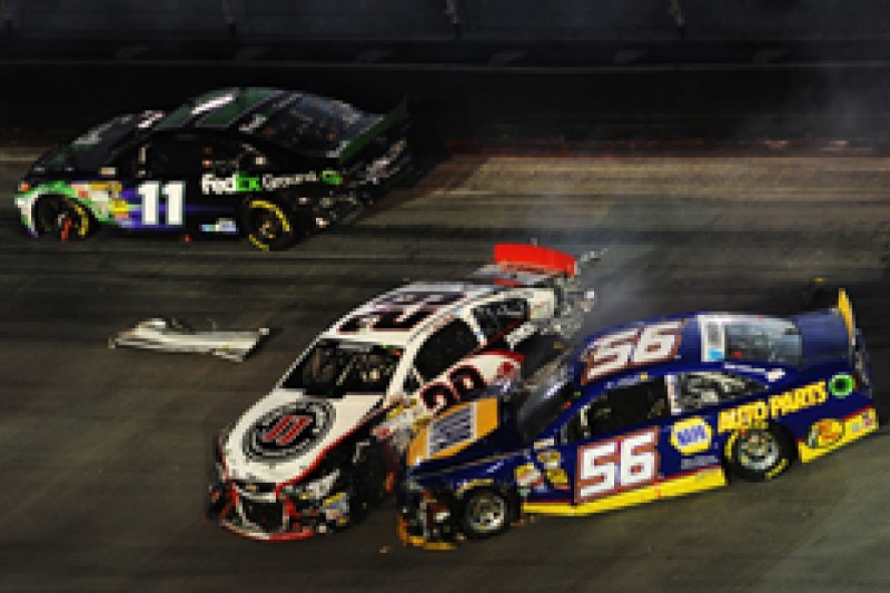 Martin Truex Jr to race despite fracturing wrist in Bristol round