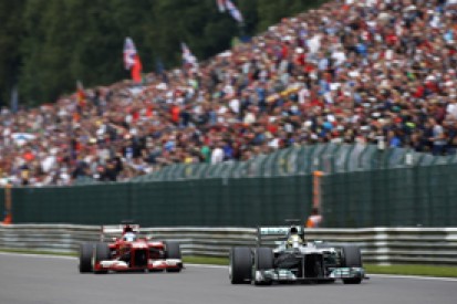 Belgian GP: Mercedes surprised by Ferrari - Nico Rosberg