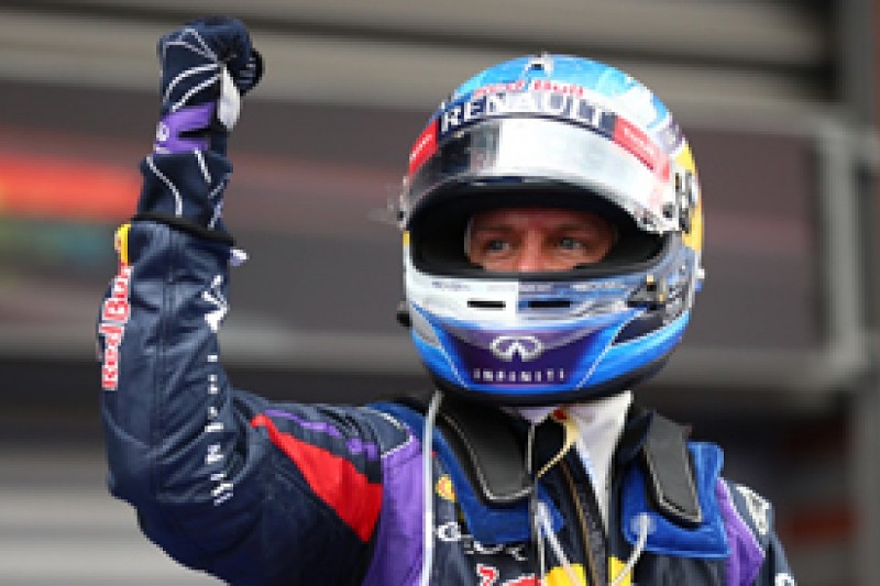 Belgian GP: Sebastian Vettel scores routine win as weather stays dry