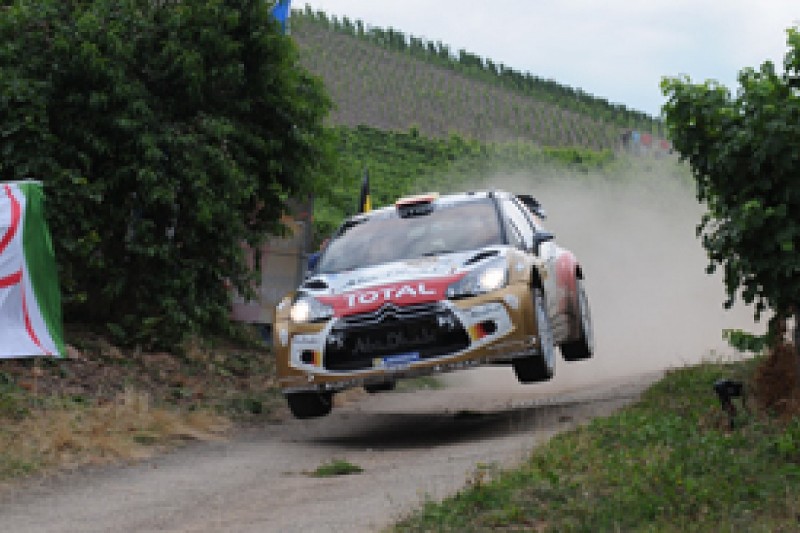 Germany WRC: Dani Sordo leads as support rally fatality curtails day