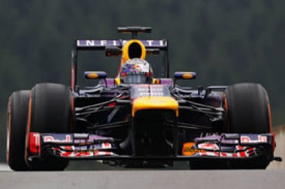 Sebastian Vettel says puncture in F1 Spa GP practice not his fault