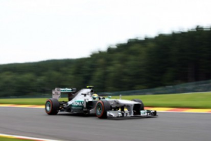 Belgian GP: Lewis Hamilton bullish despite Mercedes' poor Friday