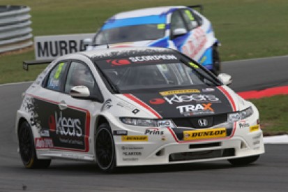 Injured James Kaye to miss Knockhill BTCC round