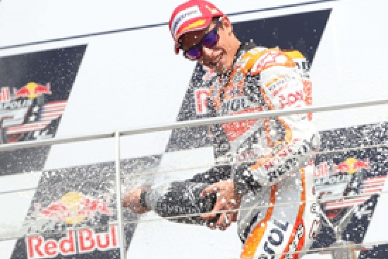 Indianapolis MotoGP: Marc Marquez wins third straight race