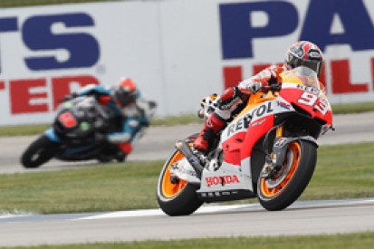 Indianapolis MotoGP: Marc Marquez on top again in practice two