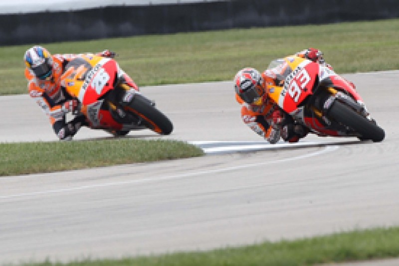 Indianapolis MotoGP: Marc Marquez continues to set practice pace