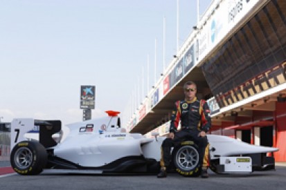 Kimi Raikkonen tests GP3 car
