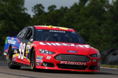 Watkins Glen NASCAR: Carl Edwards leads rain-shortened practice