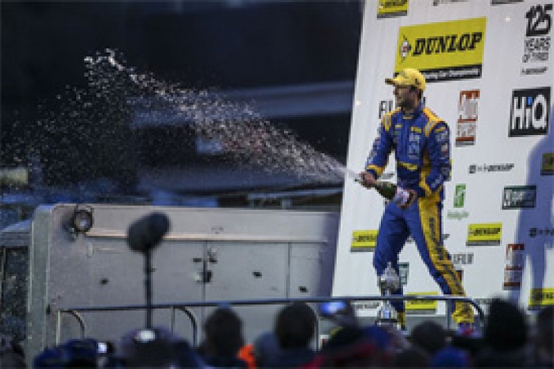 BTCC stars hail new champion Andrew Jordan
