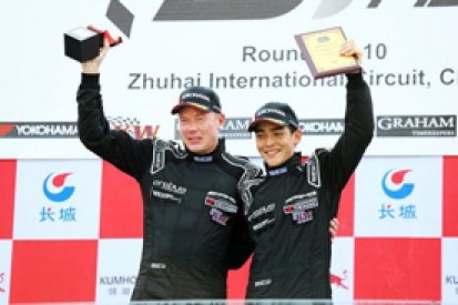 Mika Hakkinen wins on debut appearance in GT Asia Series