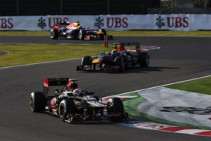 Japanese GP: Romain Grosjean thought breakthrough win on the cards