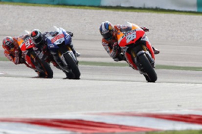 Sepang MotoGP: Dani Pedrosa escapes to claim victory