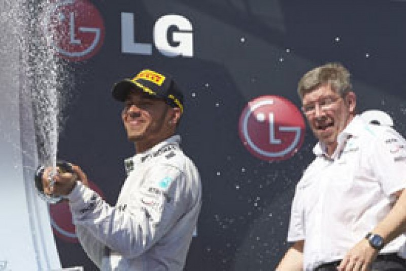 Hamilton, Rosberg say Ross Brawn Mercedes F1 exit would be shame
