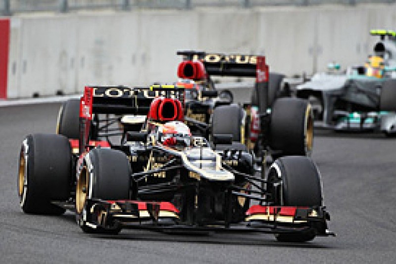 Lotus says double podium shows long-wheelbase car soft on tyres