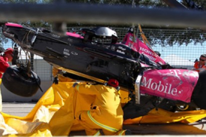 Takuma Sato relieved at Dario Franchitti IndyCar Houston crash escape