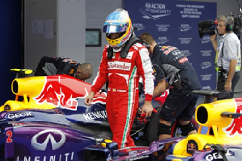 Fernando Alonso says it's a miracle Ferrari still has F1 title hope