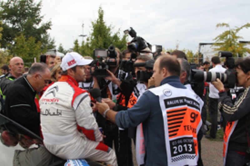 WRC France: Sebastien Loeb apologises to fans after crash