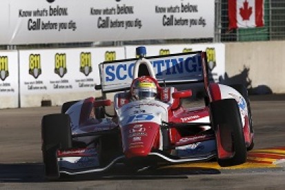 Justin Wilson fastest in stop-start second IndyCar Houston practice
