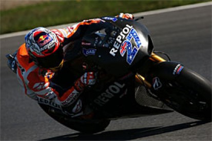 Casey Stoner tests Honda's production MotoGP bike