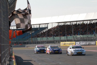 Silverstone BTCC: Jason Plato fends off Andrew Jordan to win again