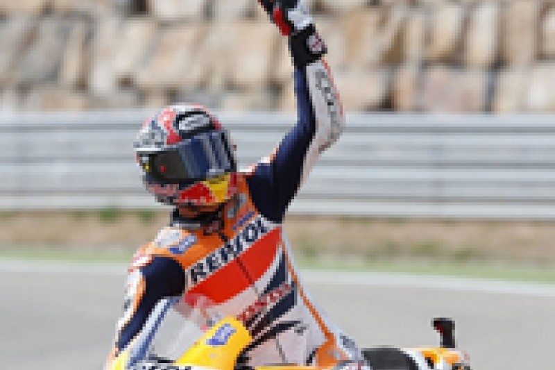 Aragon MotoGP: Marc Marquez defeats Jorge Lorenzo, Dani Pedrosa crashes