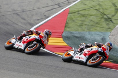 Aragon MotoGP: Dani Pedrosa not seriously hurt in Marc Marquez crash