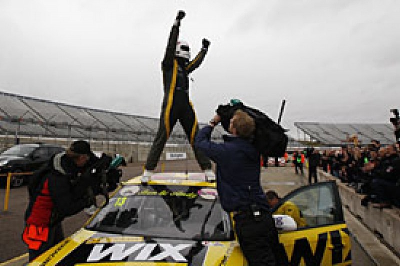 Rockingham BTCC: Rob Austin secures maiden victory