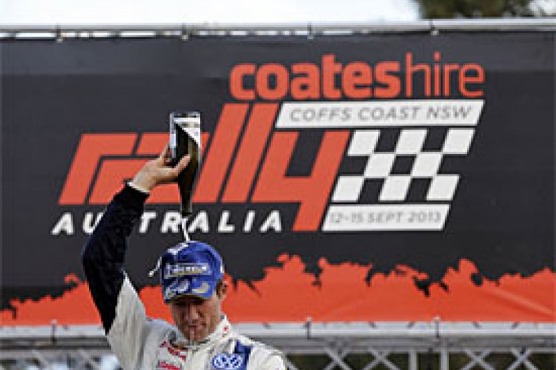 WRC Australia: Sebastien Ogier wins but must wait for title