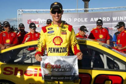 Chicagoland NASCAR: Joey Logano beats Brad Keselowski in Penske sweep