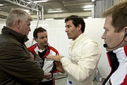 Mark Webber gets early test debut of Porsche LMP1 car