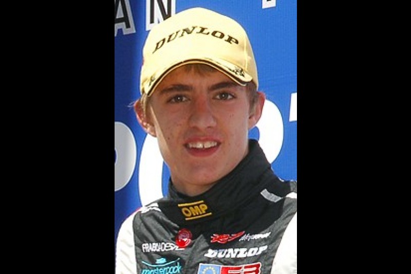 Alexander Toril tests for FIA F3 graduation