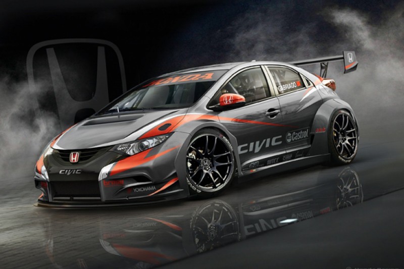 Honda unveils 2014 Civic World Touring Car Championship contender