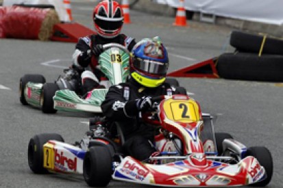 Helio Castroneves, Julian Leal win Juan Pablo Montoya's kart race