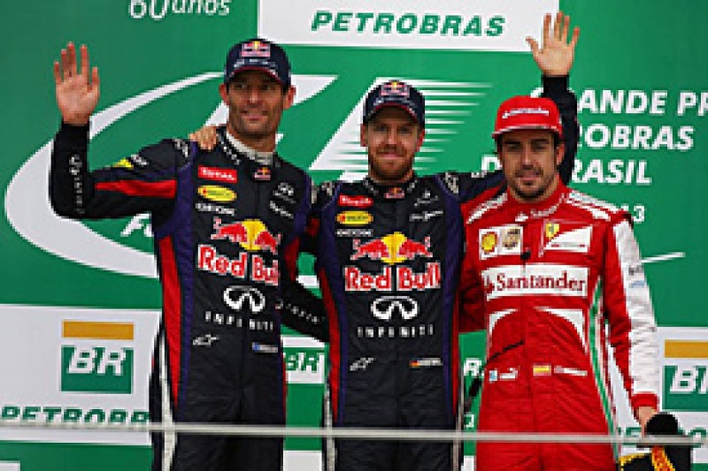 Brazilian GP: Vettel grabs record-equalling ninth straight F1 victory