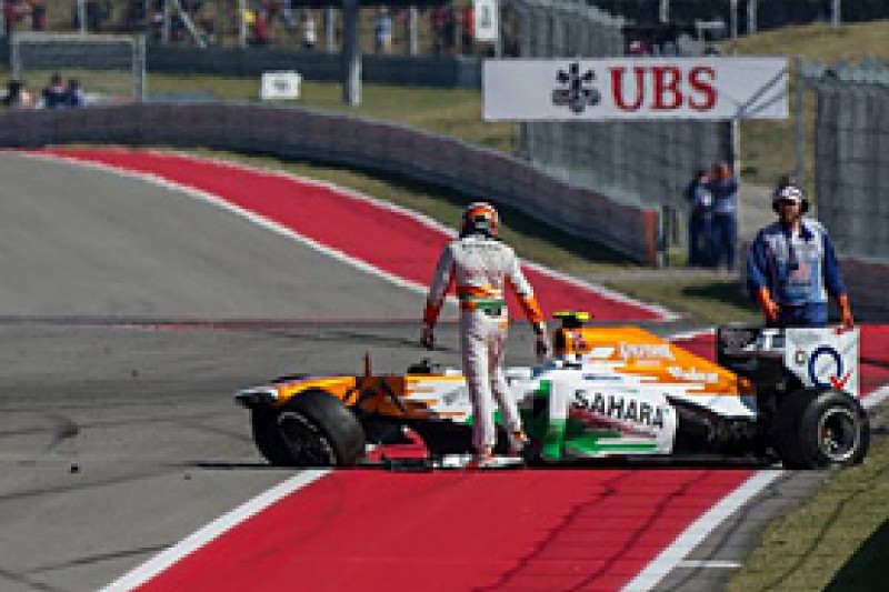 US GP: Sutil says Maldonado on different planet after crash