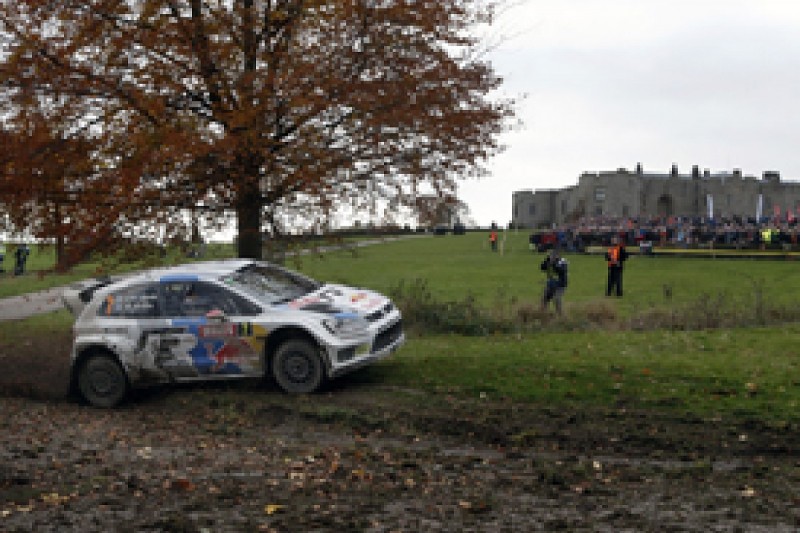 WRC Rally GB: Sebastien Ogier on brink of win in Wales