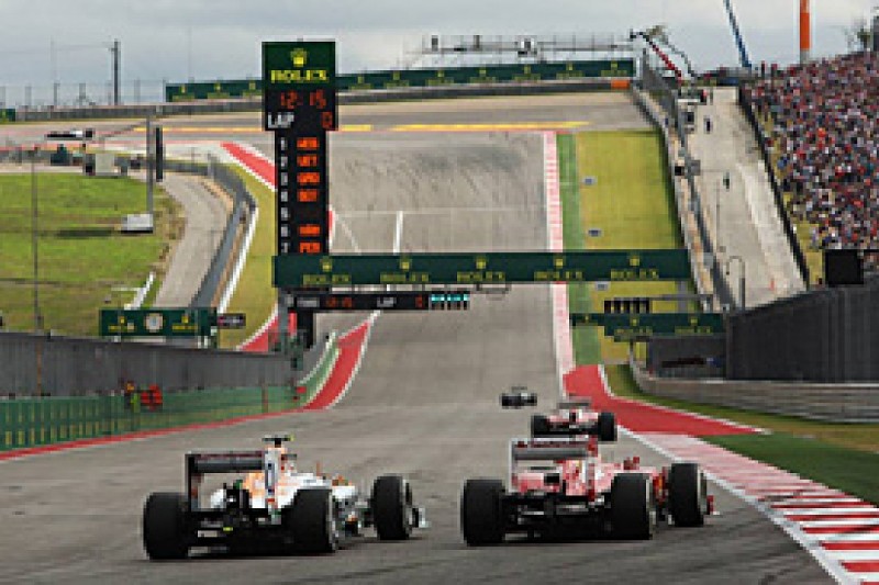 US GP: Final grid line-up