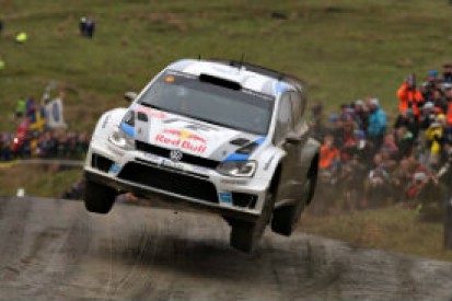 Sebastien Ogier leads Rally GB from Volkswagen team-mate Latvala