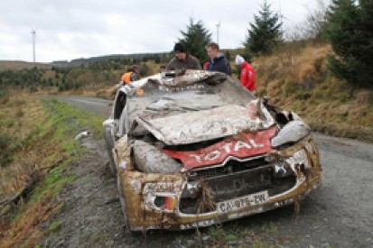 WRC GB: Hirvonen's co-driver Lehtinen says crash his fault