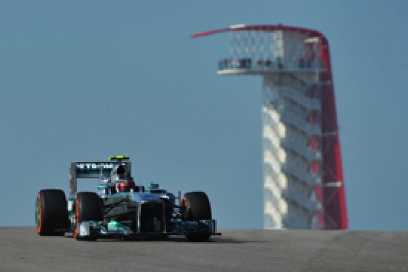 US GP: Lewis Hamilton optimistic after trying new Mercedes chassis