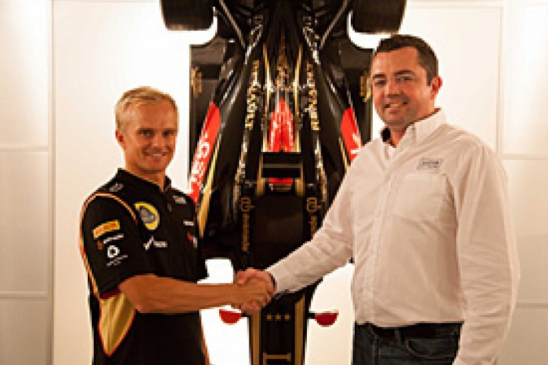 Lotus confirms Heikki Kovalainen to replace Kimi Raikkonen