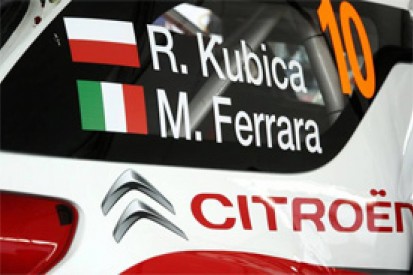 Kubica admits co-driver change will hurt him during Rally GB