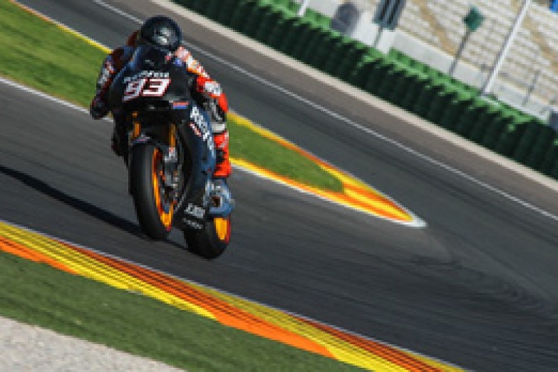 Marc Marquez sets blistering pace in Valencia MotoGP test