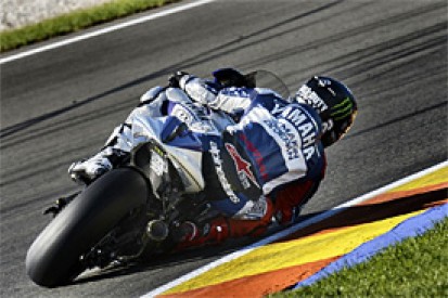 Jorge Lorenzo on top in Valencia MotoGP test