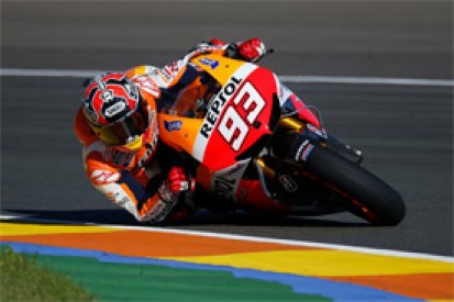 Valencia MotoGP: Marquez fastest again in practice two